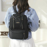 Nylon Backpack for College Students Large Capacity Lightweight