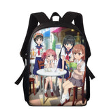 Anime Character Printed Book Bag for Kids School