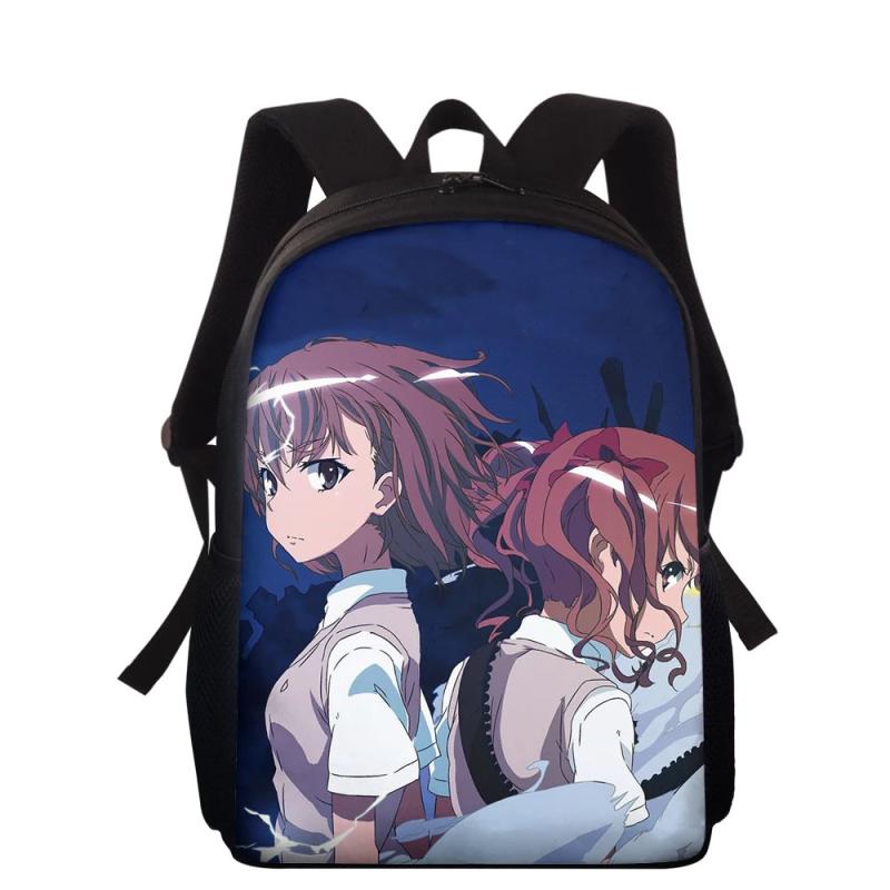 Anime Character Printed Book Bag for Kids School