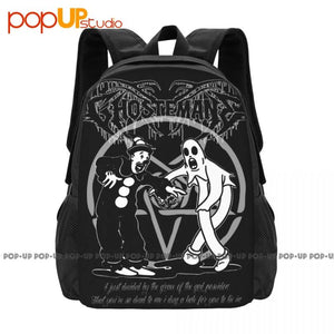 Ghostmane Clown And Ghost Metal Hip Hop Band Backpack