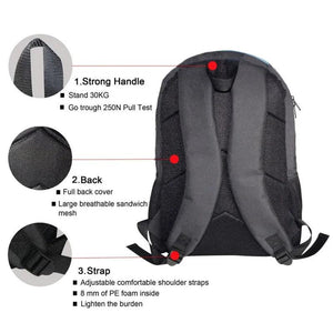 Fox Print Kids Backpack Schoolbag for Boys and Girls