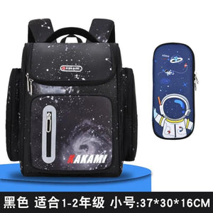 Boys School Bags Large Backpack Waterproof Primary Book Bag