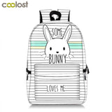 Colorful Unicorn Students Backpack Cartoon Panda Children School Bags Backpack
