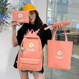 Kids' 4pcs School Backpack Set for Boys and Girls