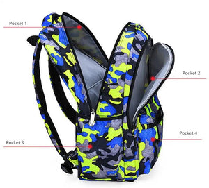 Nylon School Bag for Girls and Boys