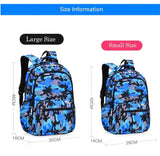 Nylon School Bag for Girls and Boys