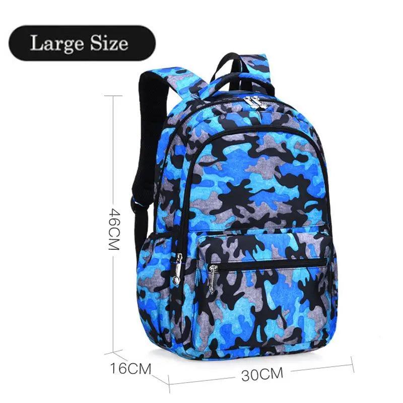 Nylon School Bag for Girls and Boys