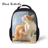 Pet Pattern School Backpack For Girls Boys Kids Student Bag
