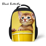 Pet Pattern School Backpack For Girls Boys Kids Student Bag