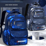 Boys Waterproof Nylon School Backpack