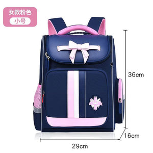Kids' Waterproof Schoolbag Backpack, Ages 6-12