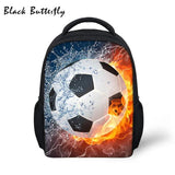 Kids School Bags Ball Pattern Children Shoulder Book Bag Kindergarten Bag