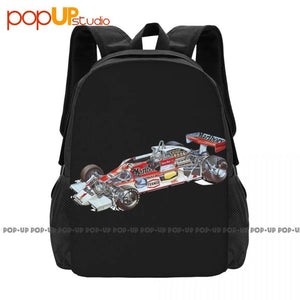 F1 1978 McLaren M26 Ford Cosworth Engine Backpack Large Capacity