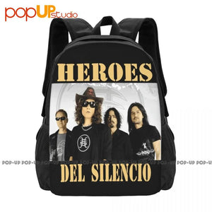 Heroes Del Silencio 01 Backpack Vintage Shoe Bag
