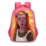 Anne With An E School Backpacks Girls School Bags Kids Bookbags Waterproof
