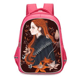 Anne With An E School Backpacks Girls School Bags Kids Bookbags Waterproof