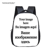 Twoheartsgirl School Bag for Kids Boys Girls Kindergarten Bookbag