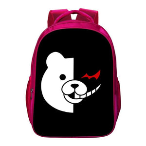 Danganronpa Monokuma Cosplay Backpack 3D Printing School Bag
