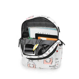Kids Cartoon Pattern Canvas School Bag for Girls