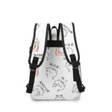 Kids Cartoon Pattern Canvas School Bag for Girls