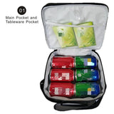 Hollow Knight Lunch Box School Shoulder Lunch Bag Boy Girl Meal Box