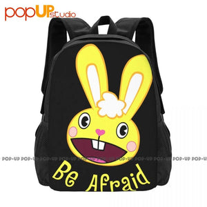 Happy Tree Cuddle Be Afraid Backpack Large Capacity Foldable Sports Style