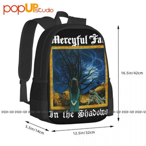 Mercyful Fate In the Shadows Metal King Diamond Backpack