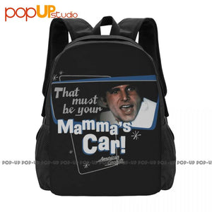 American Graffiti Mammas Car Movie Bob Backpack Large Capacity Vintage