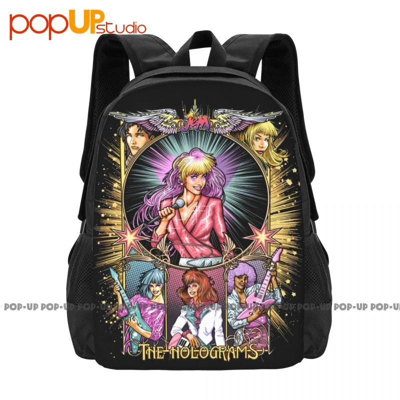 Jem&The Holograms 80'S Truly Outrageous Backpack