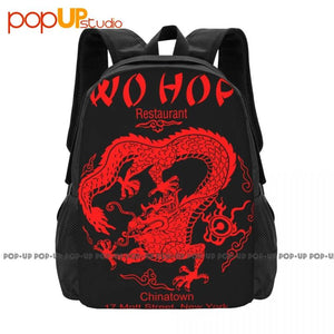 Wo Hop Restaurant Chinatown Mott St York Backpack Large Capacity Style