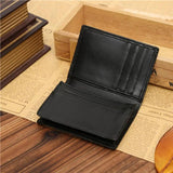 Men's Leather Money Clip Wallet