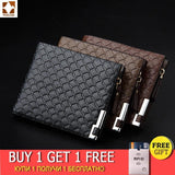 Man Wallet Short Purse Billetera Hombre Porte Feuille PU