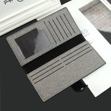 Canvas Men's Wallet with Multiple Card Slots