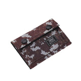 Camouflage Pattern Printed Wallet Short Change Purse