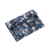 Camouflage Pattern Printed Wallet Short Change Purse