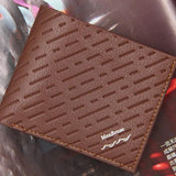 Men's Short Wallet Multi-card Slot Bill Fold Credit Card Holder