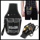 Electrician Waist Tool Pouch Bag with Belt - Screwdriver Kit Holder