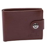 Short Men's Leather Wallet Clutch Money Bag