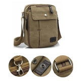 Mini Nylon Men's Crossbody Bag Retro Style Outdoor Travel Shoulder Bag