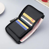 Men's Short Zipper Wallet for Coins