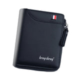 Men's Short Zipper Wallet for Coins
