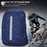 Reflective Waterproof Backpack Rain Cover for Outdoor Sports