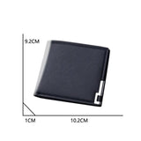 Men's Short Wallet for College Students - Multi-card Mini Wallet