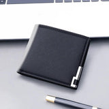 Men's Short Wallet for College Students - Multi-card Mini Wallet
