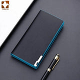 Casual Slim Leather Men's Wallet Clutch Money Bag Small Pocket Man Purse