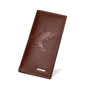Soft Leather Slim Men's Clutch Money Bag Man Purse Thin Wallet Money Clip