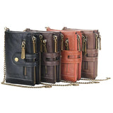 Durable Faux Leather Male Wallet Work 4 Colors