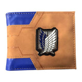 Anime Cartoon Short Wallet Bi Fold Purse for Young