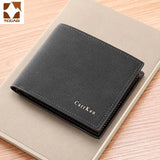 Men's Vintage Small Wallet Dollar PU Leather Billetera