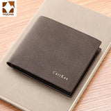 Men's Vintage Small Wallet Dollar PU Leather Billetera